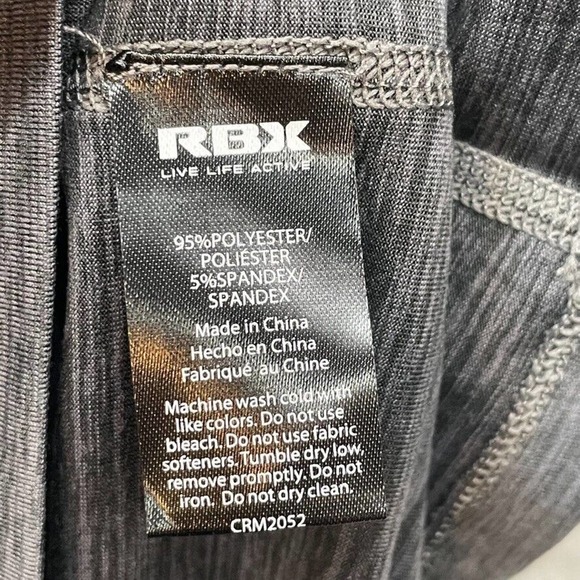 RBX Shirt Mens Medium Gray Xtrain Performance Classiccore Outdoor Basic Normcore - Picture 10 of 13